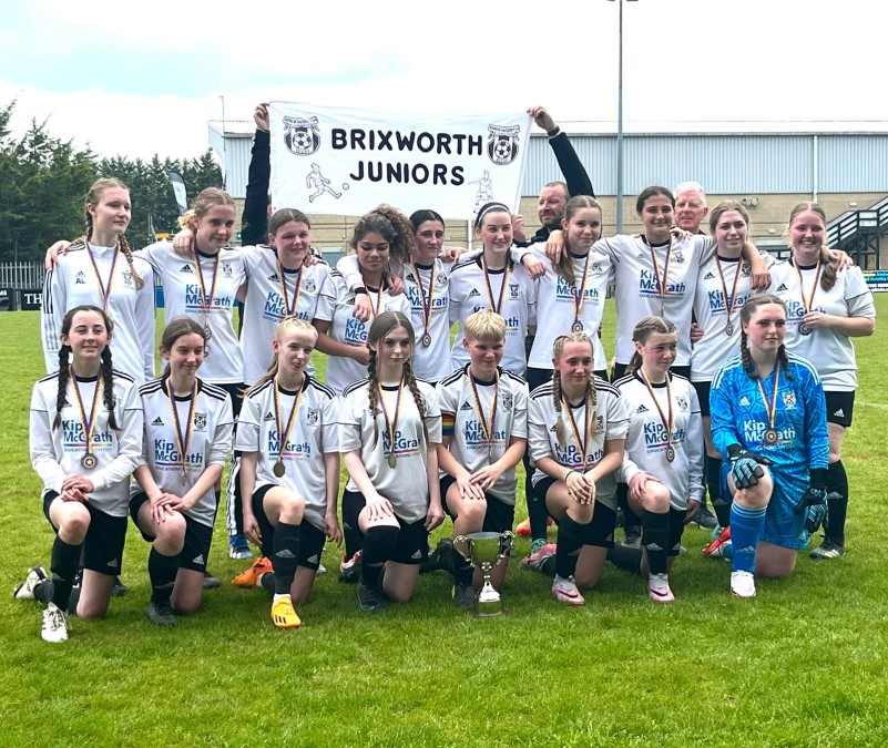 Brixworth Juniors Football Club, U15 Girls League Cup Winners 2023